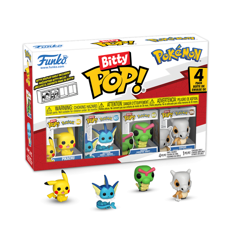 Bitty Pop! Pokémon 4-Pack Series 1