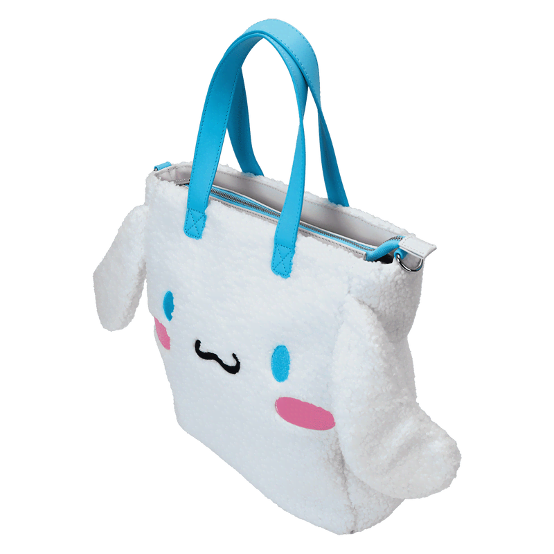 Sanrio Cinnamoroll Cosplay Sherpa Tote Crossbody Bag With Coin Bag - Image 6