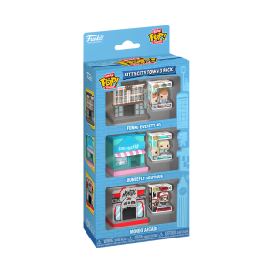 Bitty Pop! City Towns Funko HQ. Loungefly Boutique. & Mondo Arcade 3-Pack