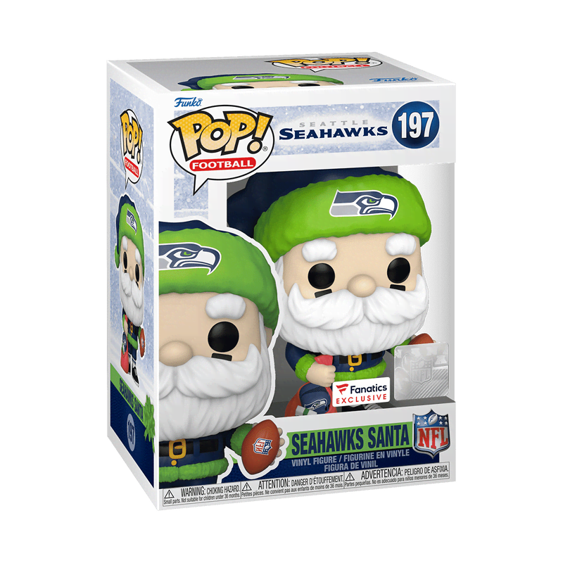 Pop! Seahawks Santa - Image 2