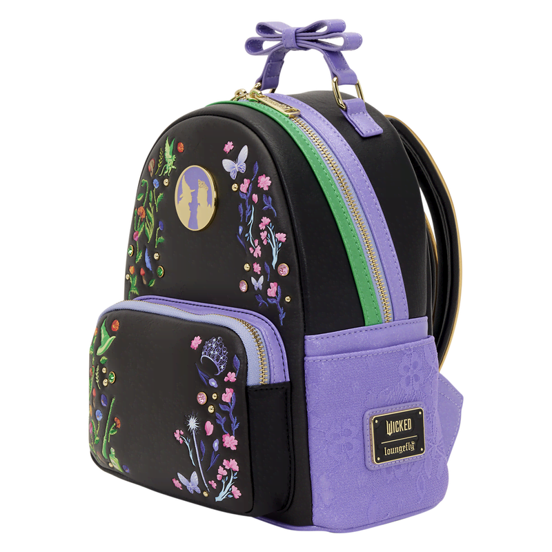 Wicked Glinda & Elphaba Floral & Lace Mini Backpack - Image 4