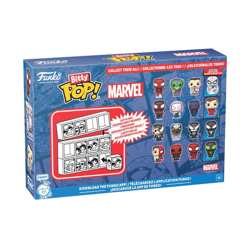 Bitty Pop! Spider-Man 4-Pack Series 4 - Image 3