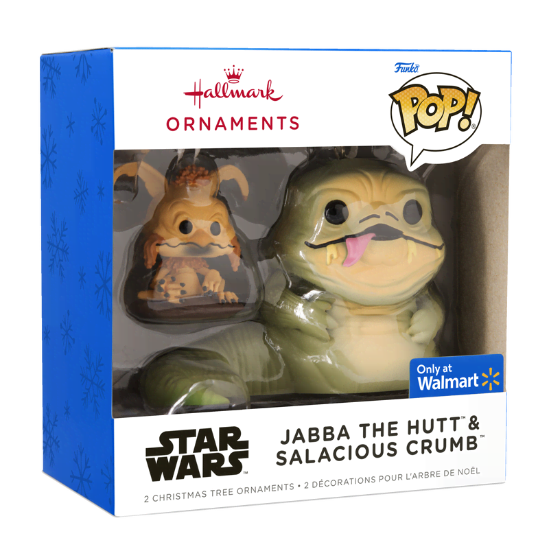 Jabba the Hutt & Salacious Crumb Ornament - Image 4