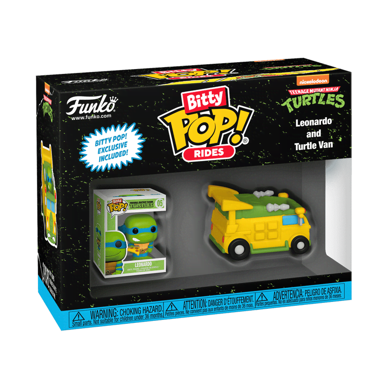 Bitty Pop! Rides Leonardo and Turtle Van - Image 3