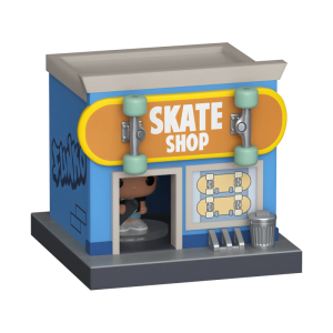Bitty Pop! Towns Skateboarder & Skate Shop