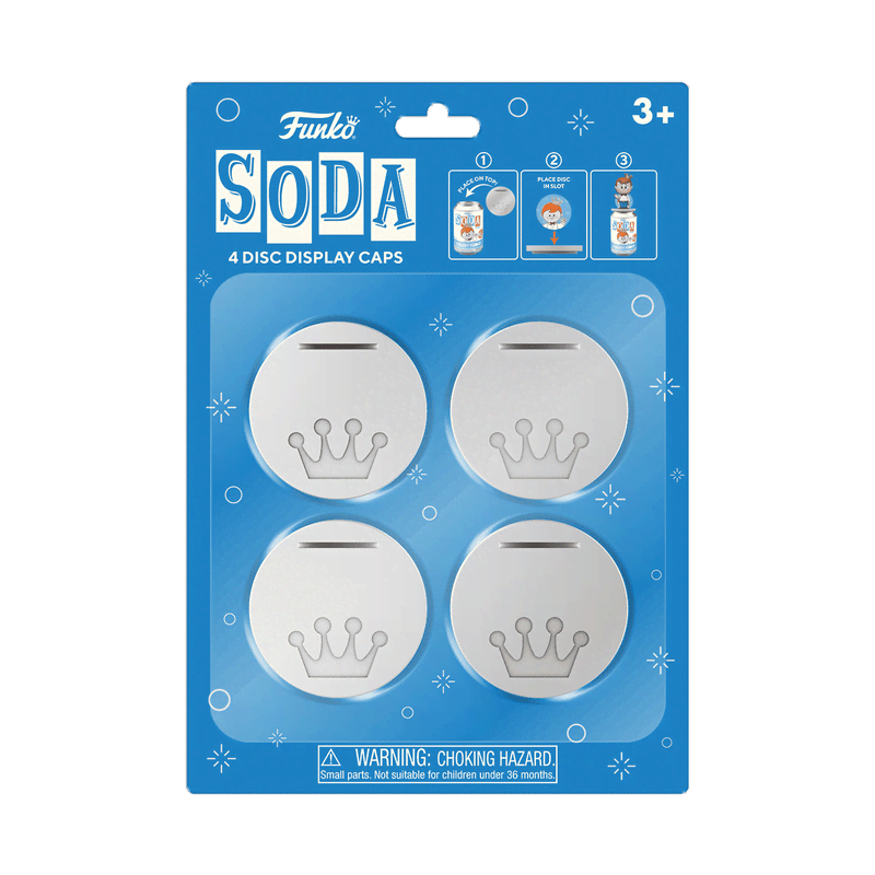 SODA Disc Display Caps – 4-Pack