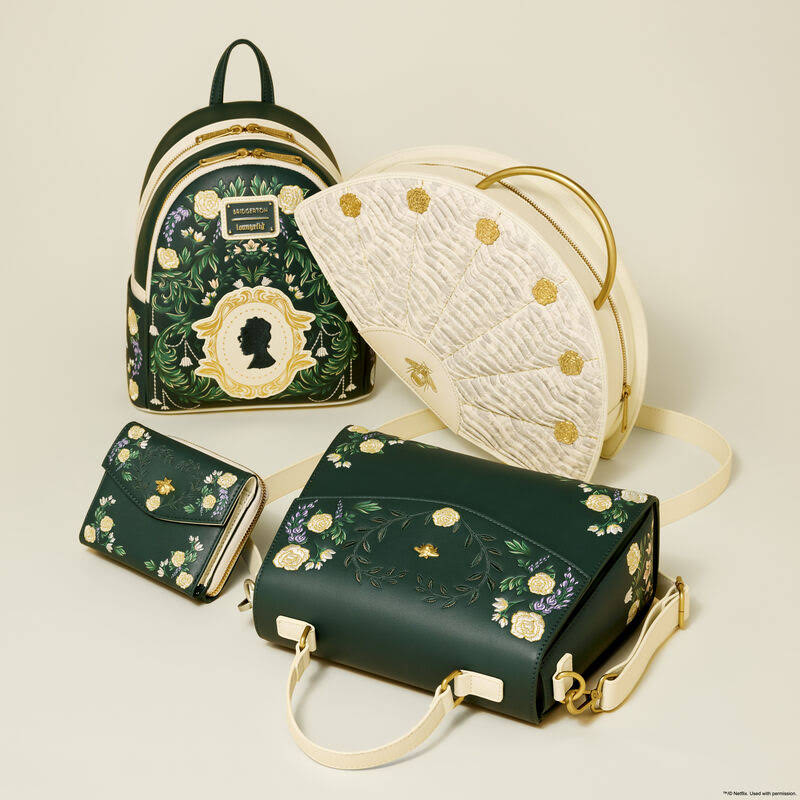 Bridgerton Silhouette Floral Mini Backpack - Image 3