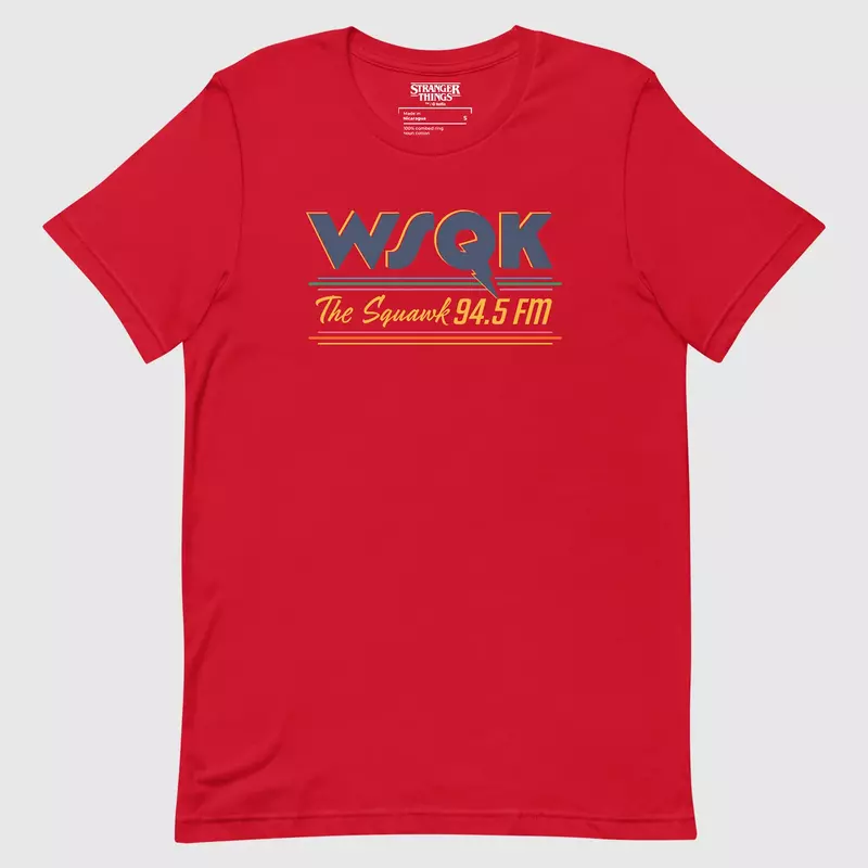 Stranger Things WSQK The Squawk Tee - Image 2