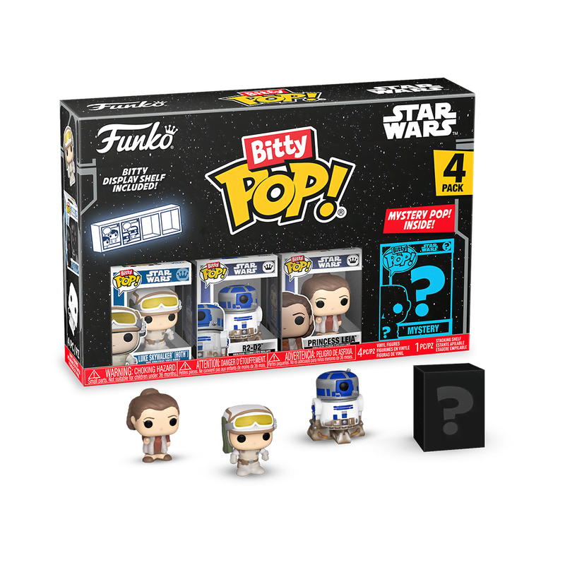 Bitty Pop! Star Wars The Empire Strikes Back 4-Pack Series 1