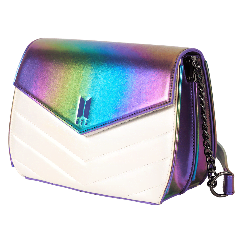 Funko Pop! By Loungefly BTS Iridescent Quilted Crossbody Bag - Image 3