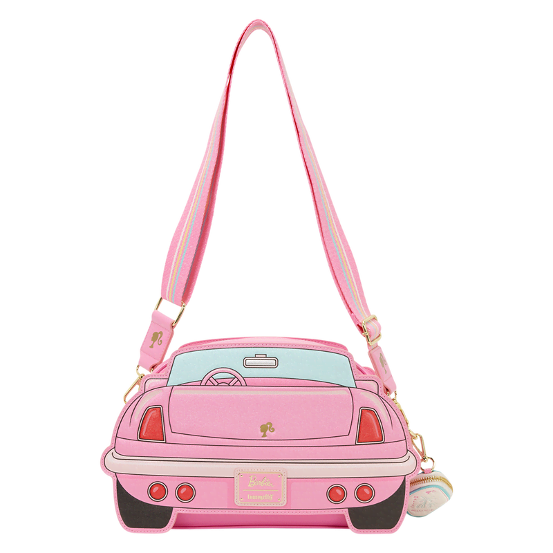 Barbie Corvette Car Light-Up Crossbody Bag with Coin Bag - Image 6