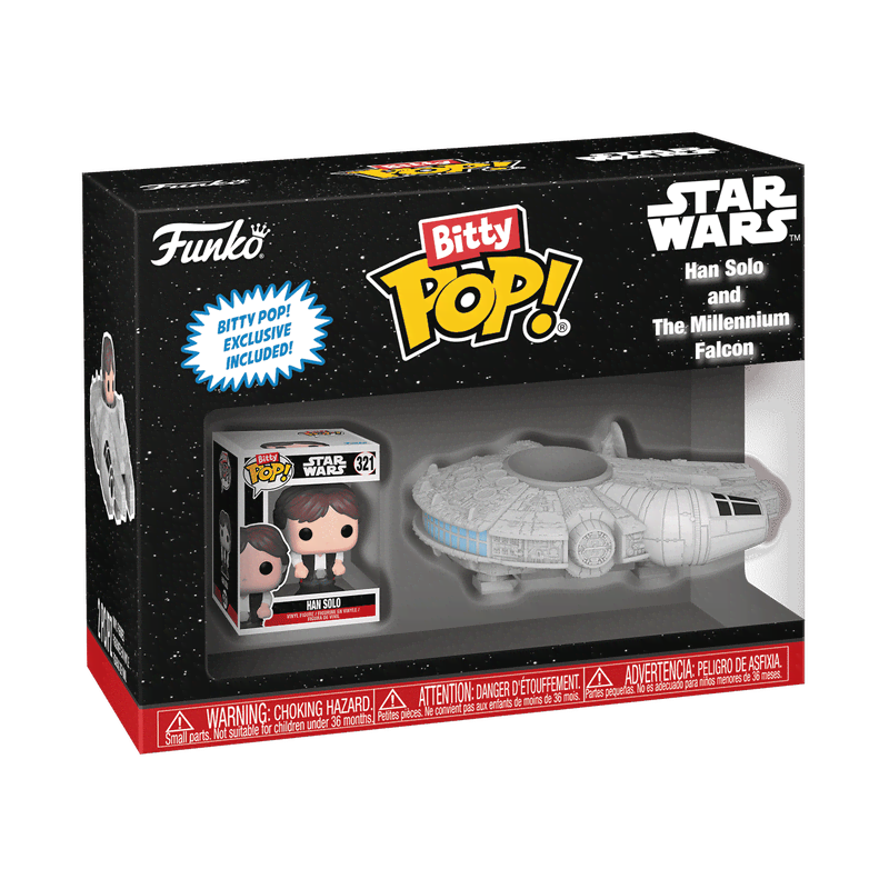 Bitty Pop! Rides Han Solo and The Millennium Falcon - Image 3