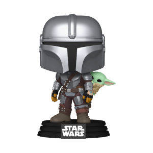 Pop! The Mandalorian with Grogu (On Back)