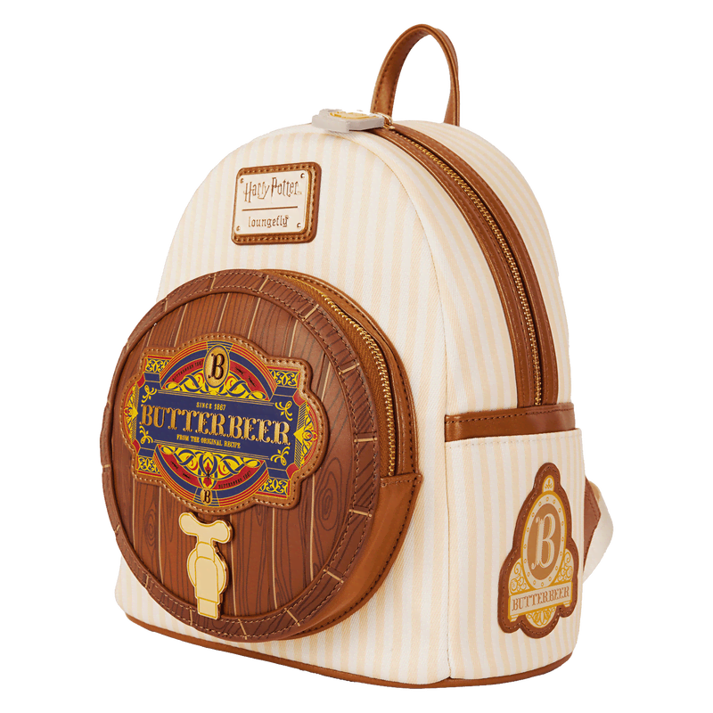Harry Potter Butterbeer Barrel Scented Mini Backpack - Image 4