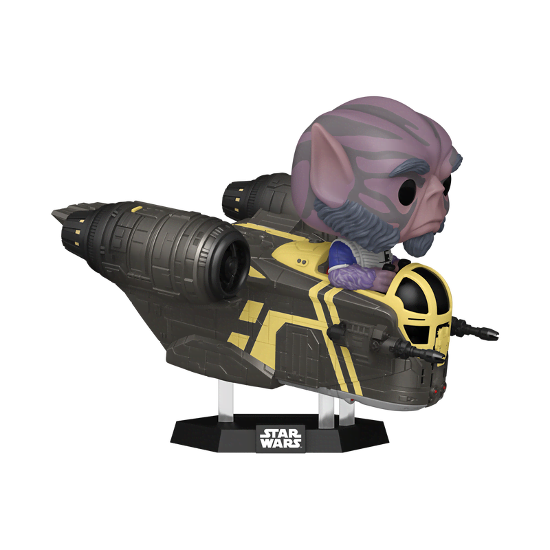 Pop! Rides Deluxe Zeb Orrelios in the Razor Crest