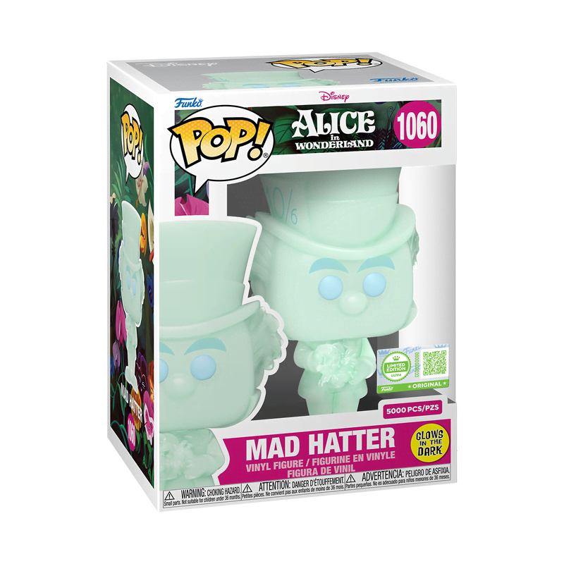 Pop! Mad Hatter (Glow) with Pop! Protector - Image 3