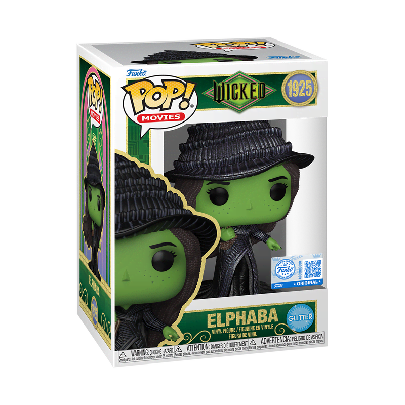 Pop! Elphaba with Grimmerie (Glitter) - Image 2
