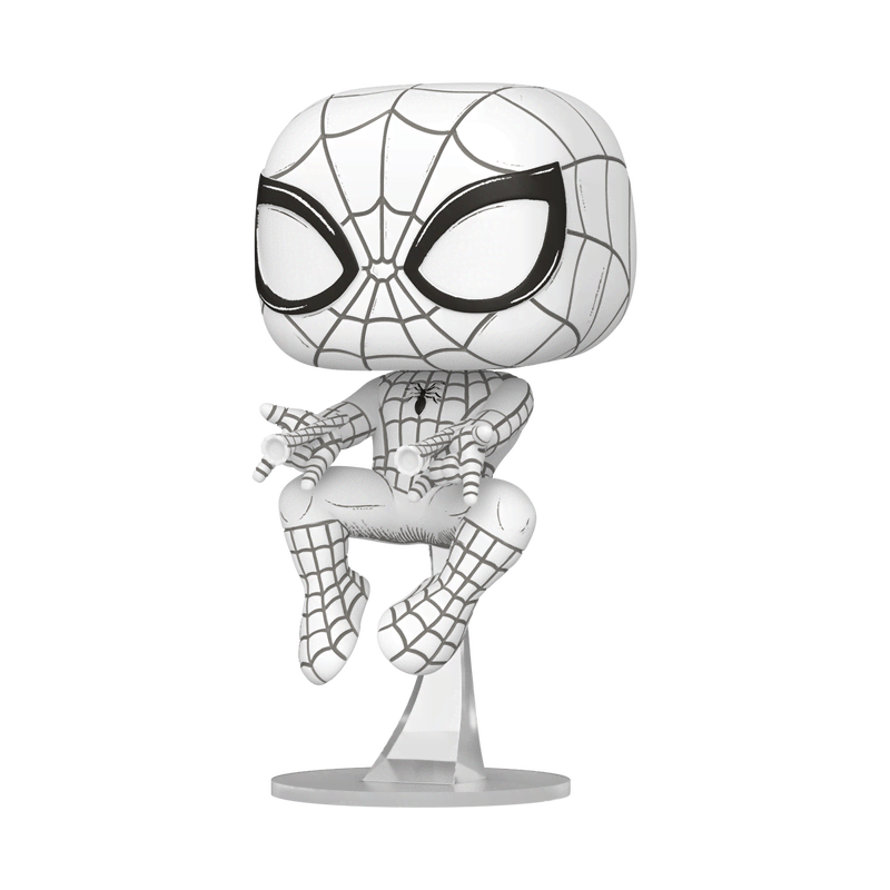 Pop! Spider-Man (Sketched Deco)