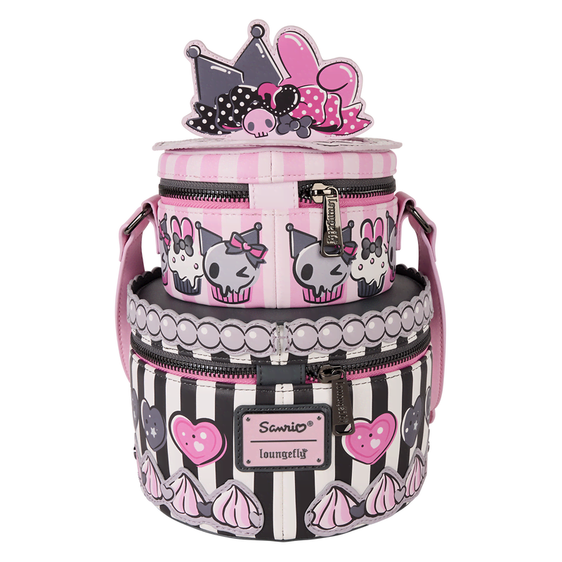 Sanrio My Melody & Kuromi Figural Cake Crossbody Bag - Image 6