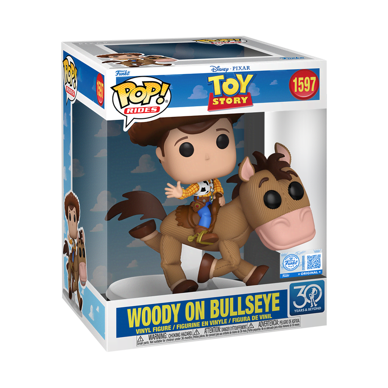 Pop! Rides Deluxe Woody on Bullseye (30th Anniversary) - Image 3