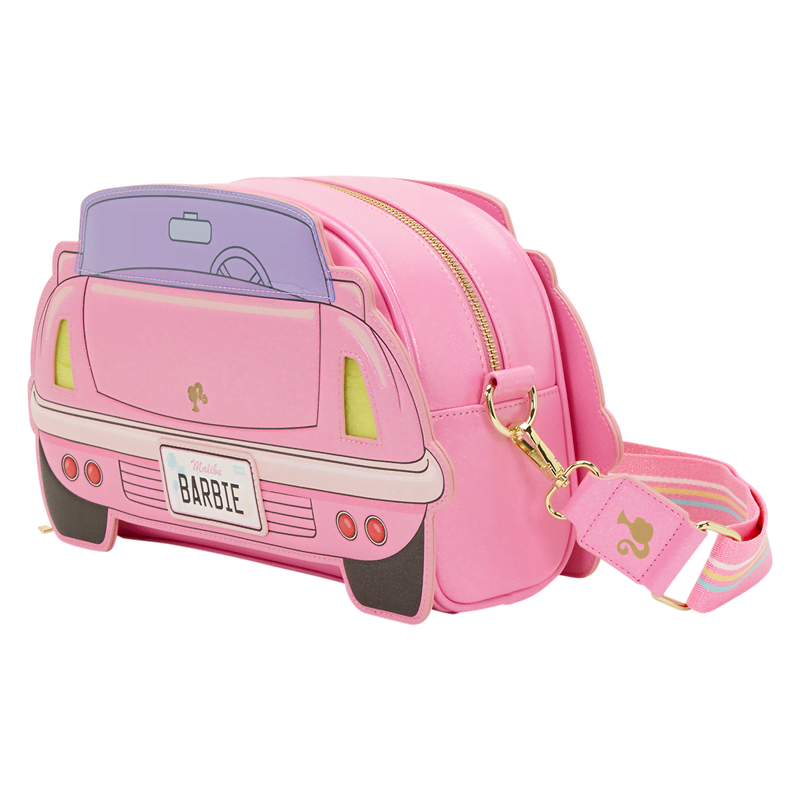 Barbie Corvette Car Light-Up Crossbody Bag with Coin Bag - Image 5