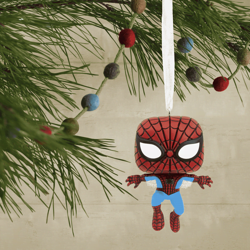 Spider-Man with Web Wings Ornament - Image 2
