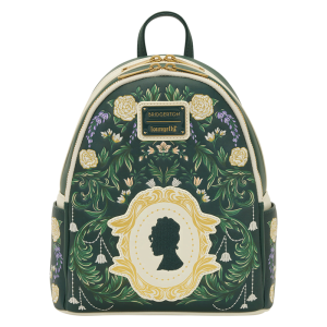 Bridgerton Silhouette Floral Mini Backpack