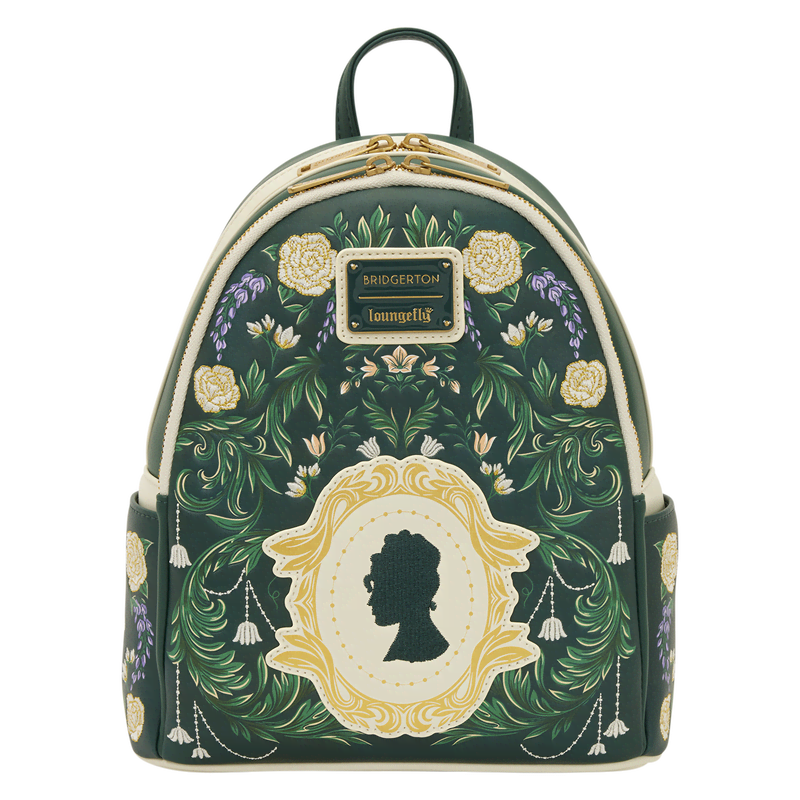 Bridgerton Silhouette Floral Mini Backpack