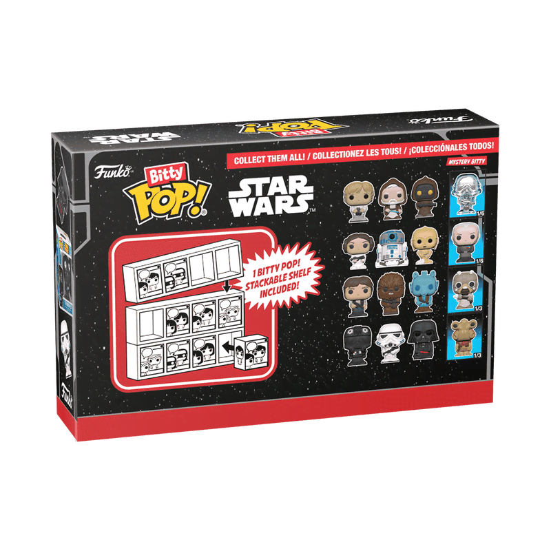 Bitty Pop! Star Wars 4-Pack Series 1 - Image 3