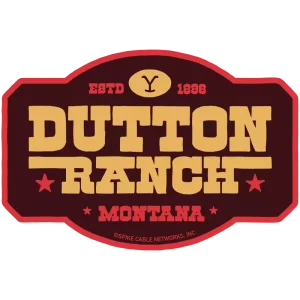 Yellowstone Dutton Ranch Patch Vinyl Sticker