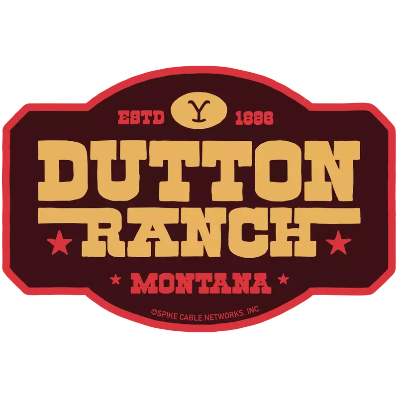 Yellowstone Dutton Ranch Patch Vinyl Sticker