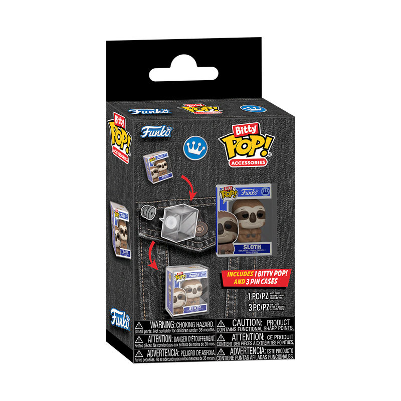 Bitty Pop! Accessories Pin Cases 4-Pack