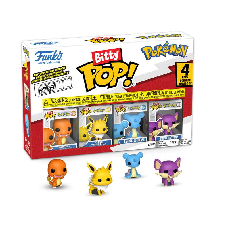 Bitty Pop! Pok??mon 4-Pack Series 2