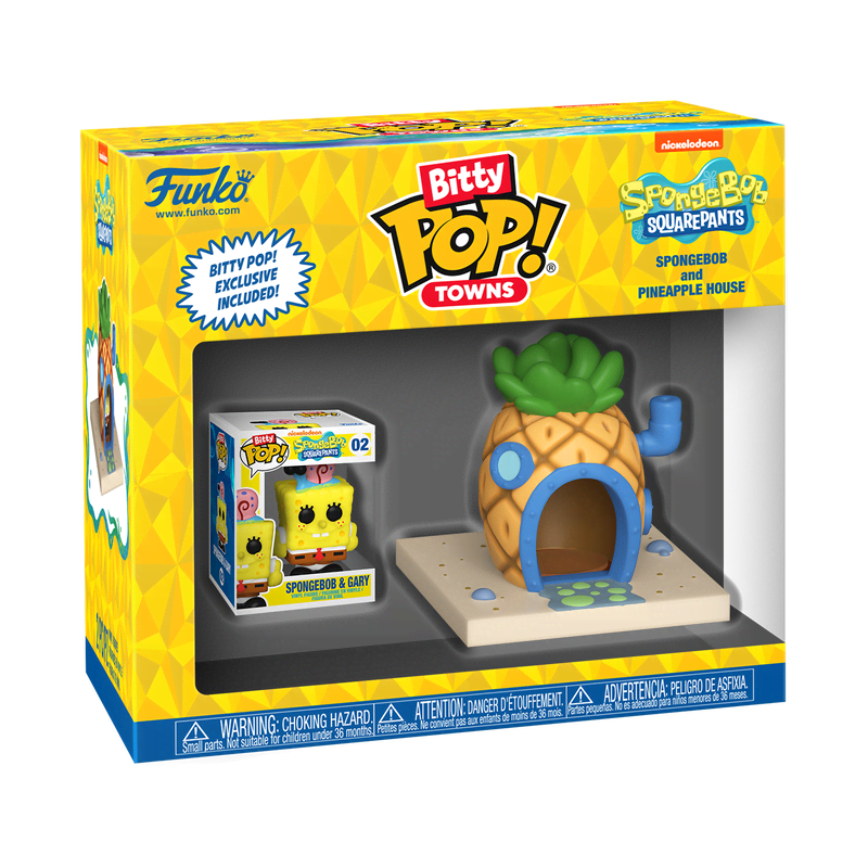 Bitty Pop! Towns SpongeBob and Pineapple House - Image 3