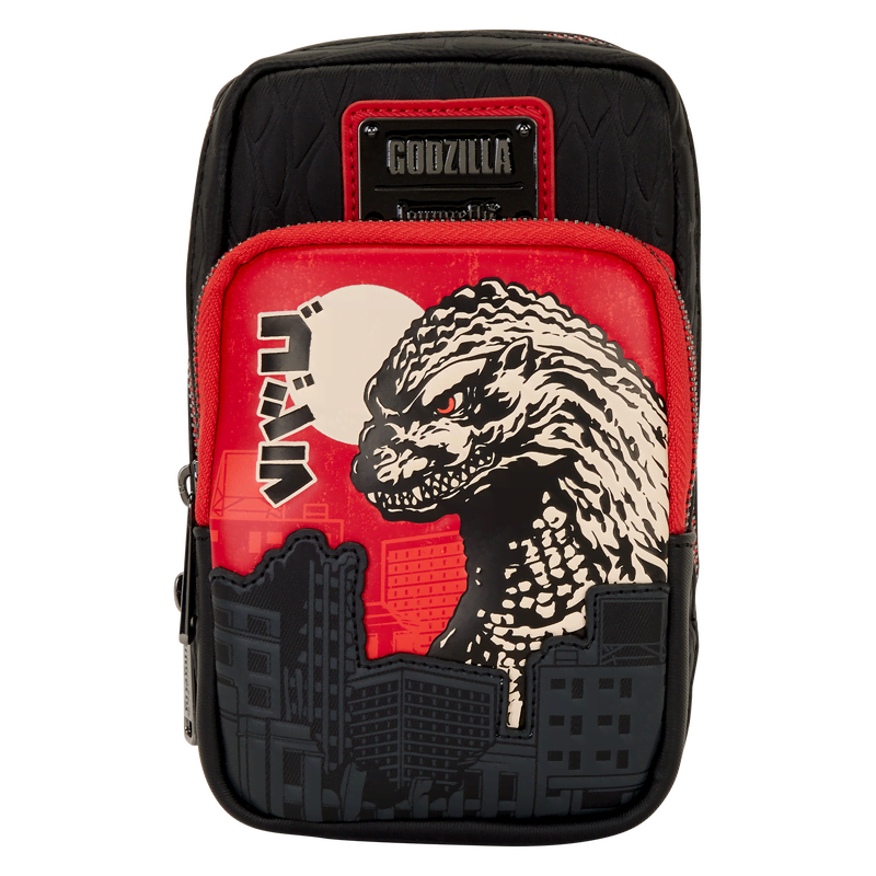 Godzilla Cell Phone Crossbody Bag with Coin Bag