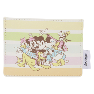 Mickey & Friends Rainbow Stripes Card Holder