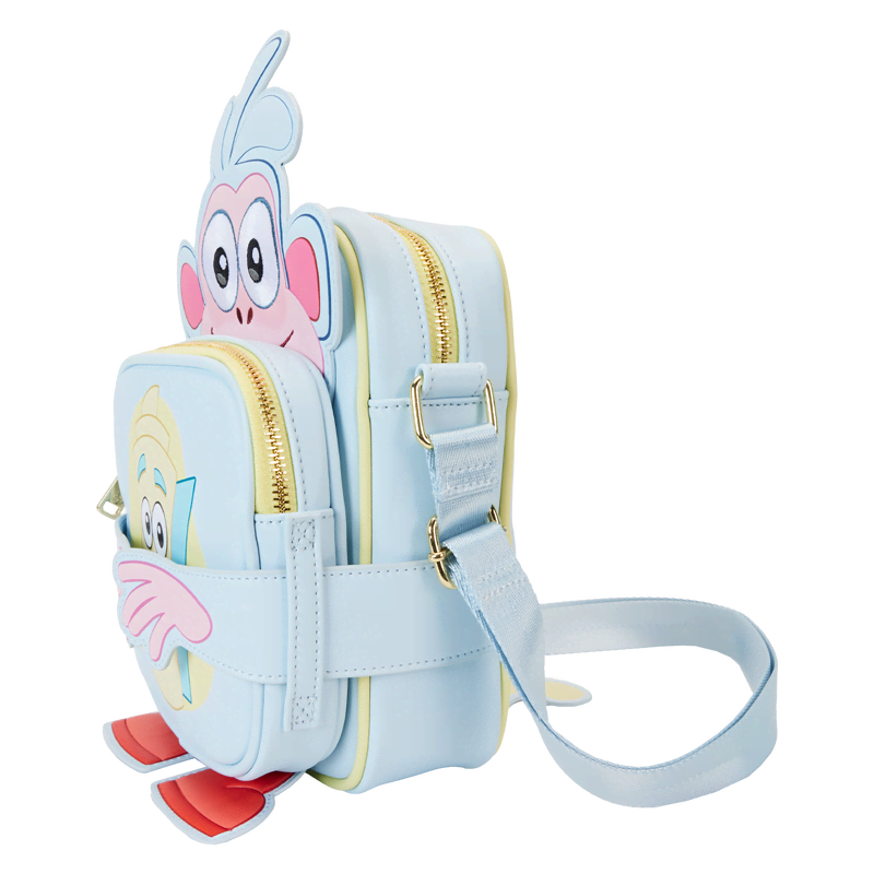 Dora the Explorer Boots Crossbuddies? Cosplay Crossbody Bag with Coin Bag - Image 3