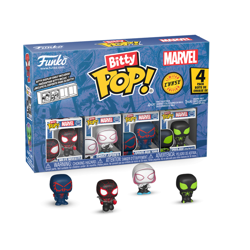 Bitty Pop! Spider-Man 4-Pack Series 2