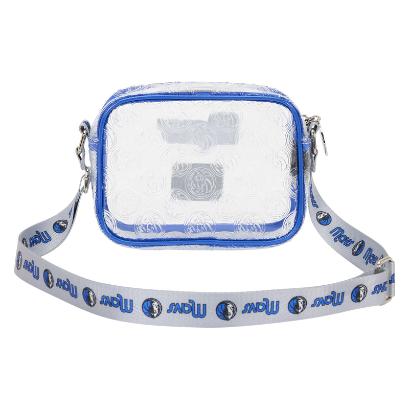 NBA Dallas Mavericks Clear Crossbody Stadium Bag - Image 4