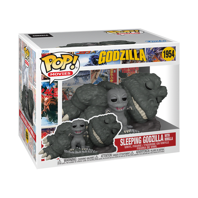 Pop! Super Sleeping Godzilla with Minilla - Image 2