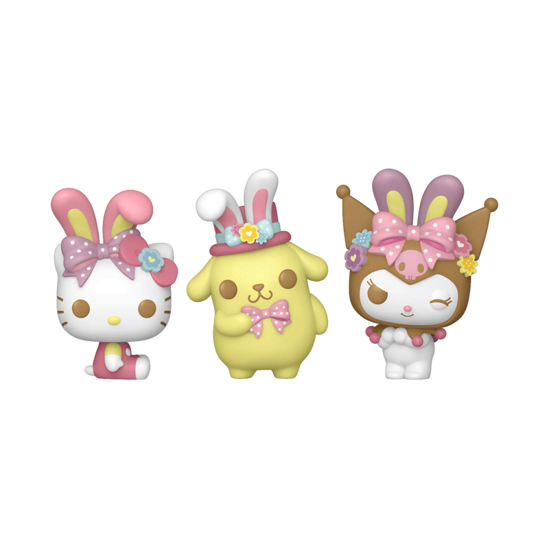 Pocket Pop! Hello Kitty and Friends with Bunny Ears 3-Pack