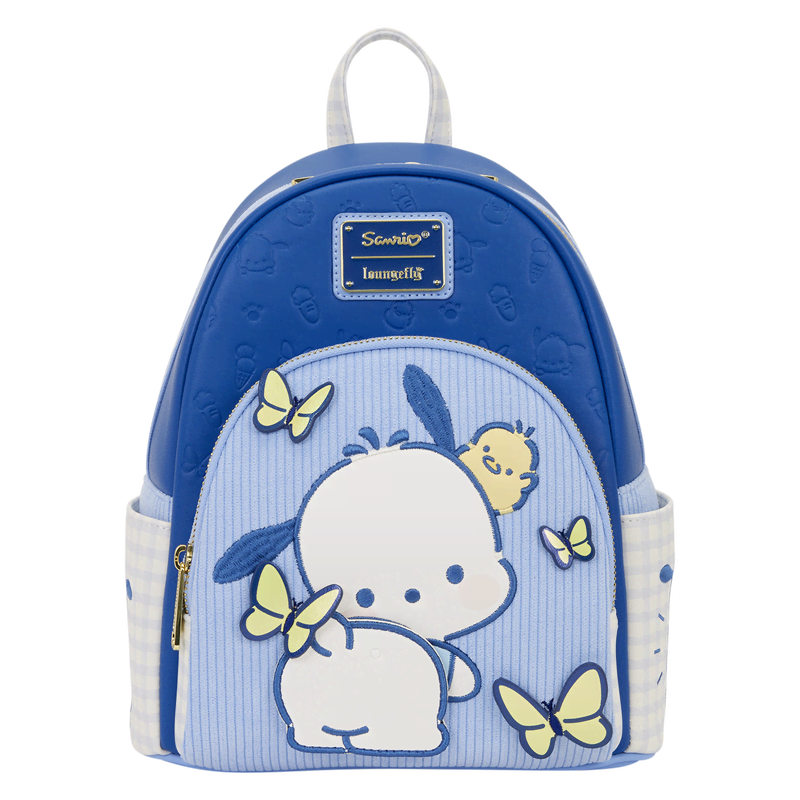 Sanrio Pochacco Gingham Mini Backpack