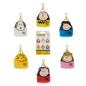 Peanuts Gang Cosplay Mystery Mini Backpack Keychain Charm