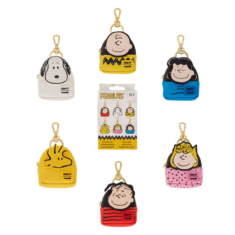 Peanuts Gang Cosplay Mystery Mini Backpack Keychain Charm