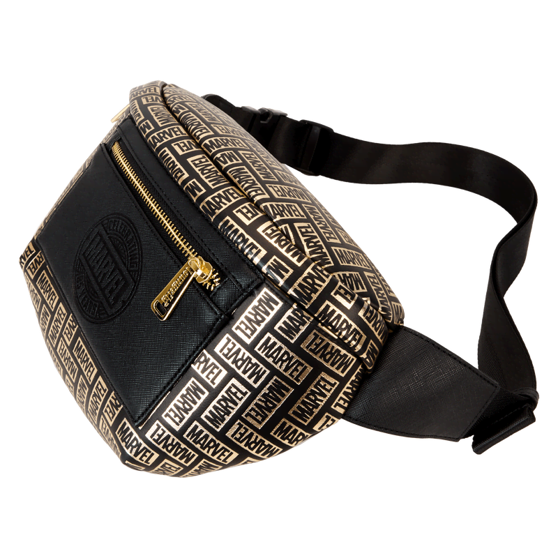 Marvel 85th Anniversary All-Over Print Logo Convertible Belt Bag - Image 4