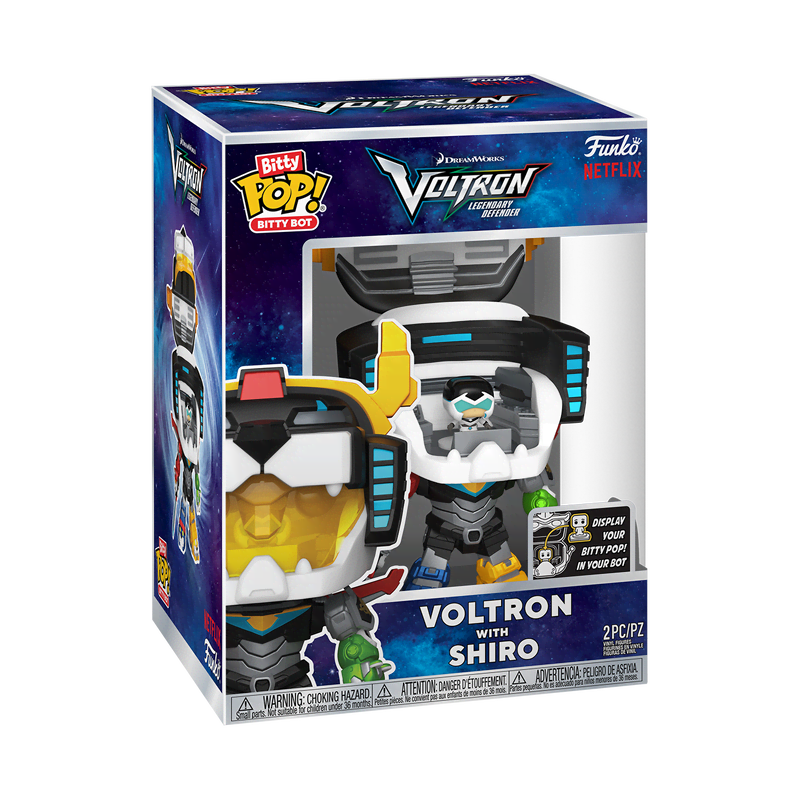 Bitty Pop! Bitty Bot Voltron with Shiro - Image 2