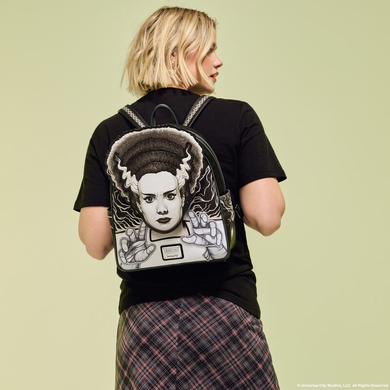 Universal Monsters Exclusive The Bride Of Frankenstein Glow Mini Backpack - Image 2