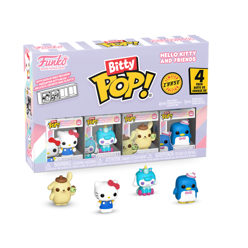 Bitty Pop! Hello Kitty and Friends 4-Pack Series 1