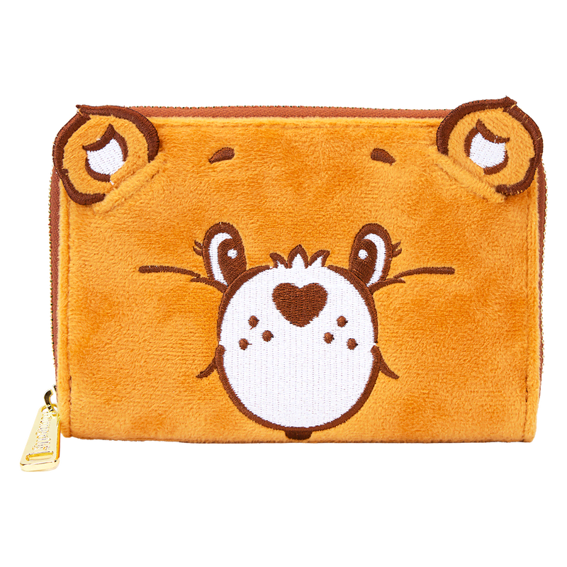 Care Bears Exclusive Tenderheart Bear Plush Cosplay Zip Around Wallet