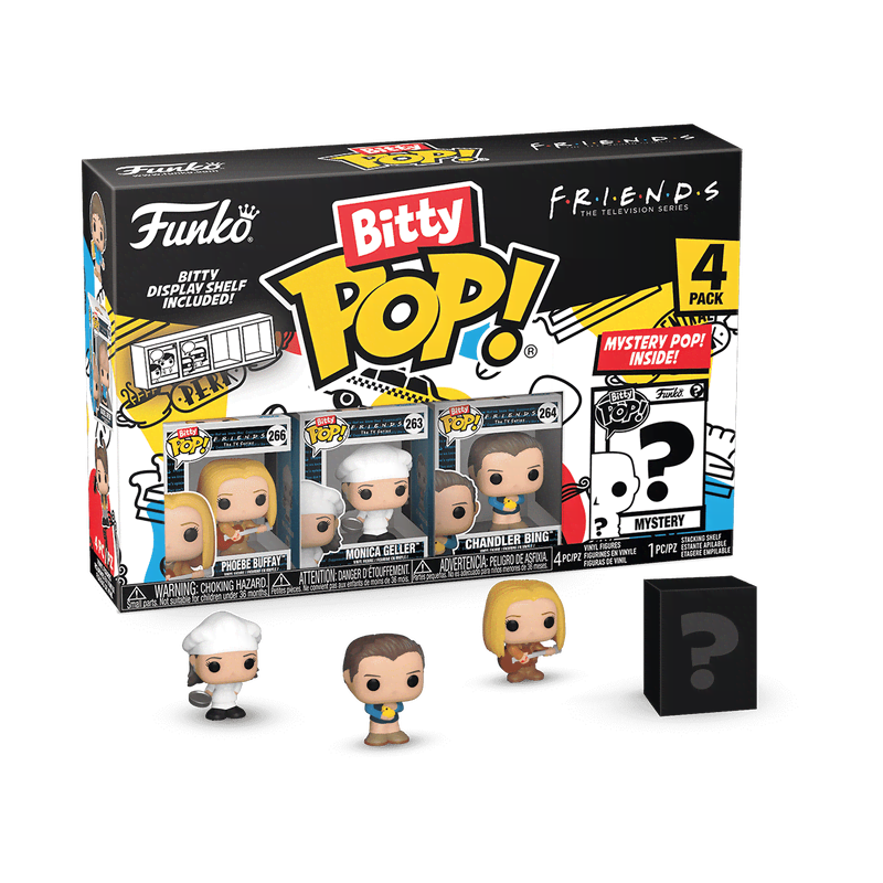 Bitty Pop! Friends 4-Pack Series 4